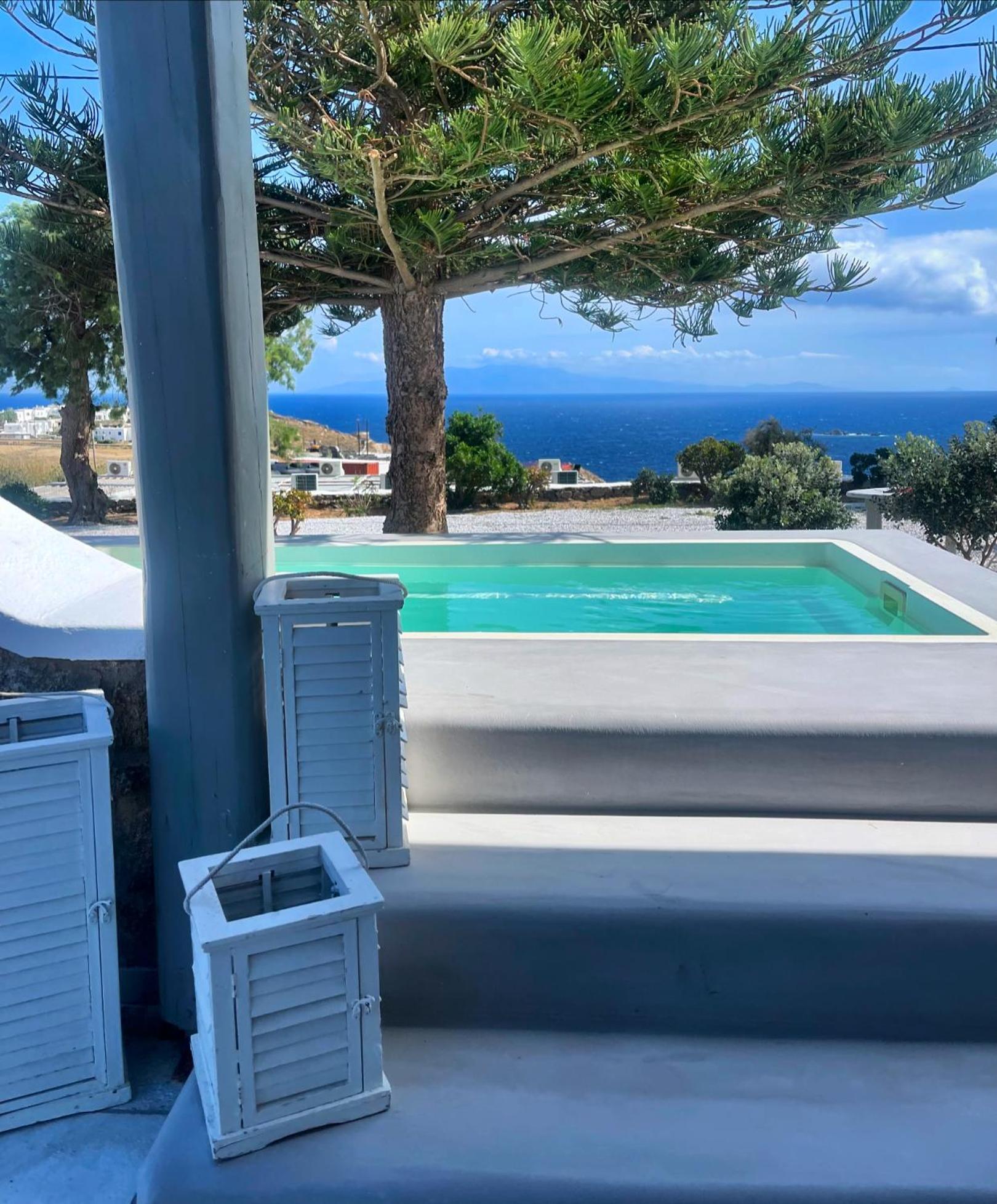 Infinity View Villas Mykonos Kalo Livadi Bagian luar foto